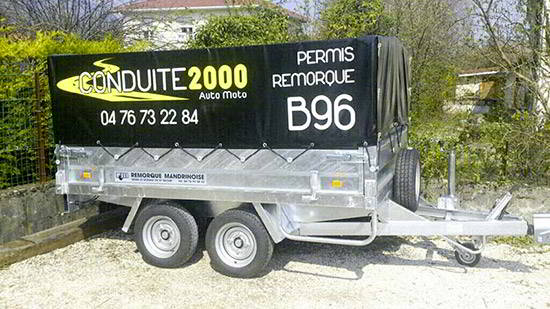 permis B96 remorque